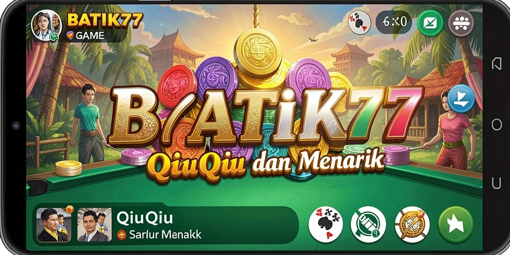 Screenshot gameplay QiuQiu yang penuh strategi dan keseruan.