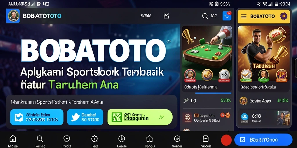 Tampilan gameplay BOBATOTO yang dinamis dan interaktif dalam taruhan olahraga.