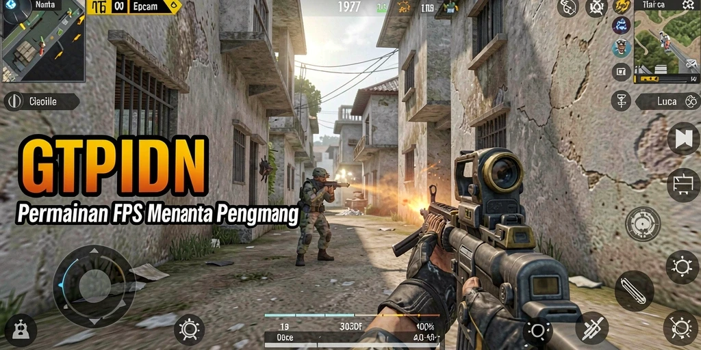 Gameplay GTPIDN yang intens dan menegangkan saat pertempuran.