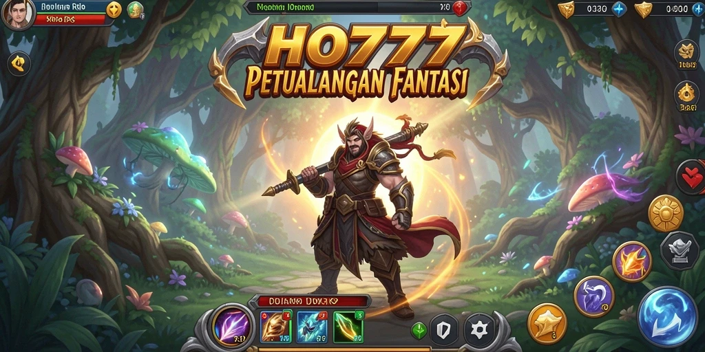 Tampilan gameplay RPG seru dengan aksi petualangan yang mendebarkan.