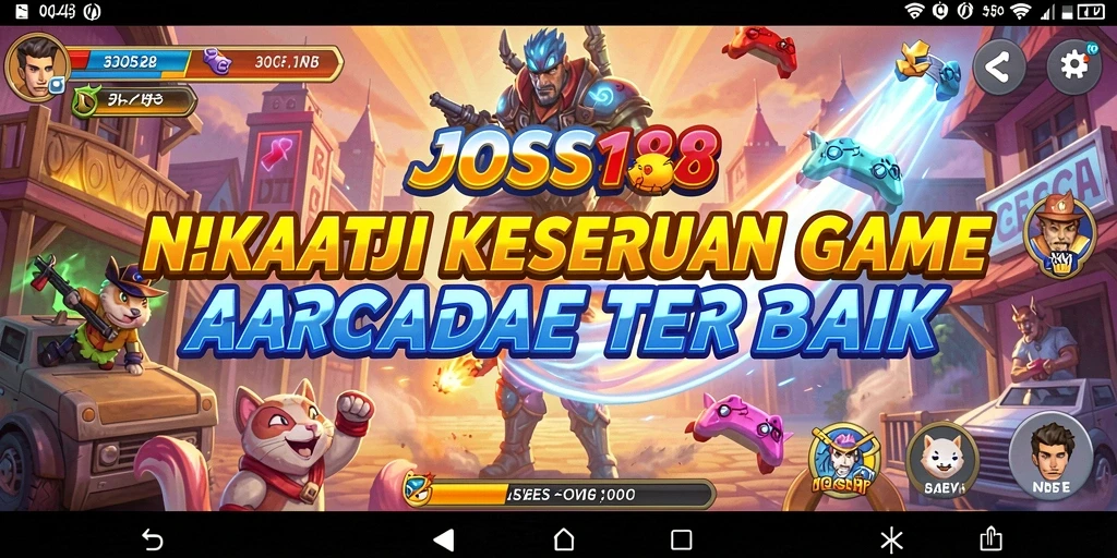 Tampilan gameplay seru di JOSS188 dengan berbagai level menantang.