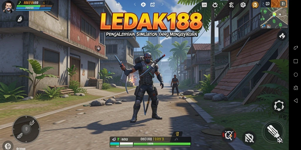 Tampilan gameplay menarik dari LEDAK188 dalam mode Simulation.