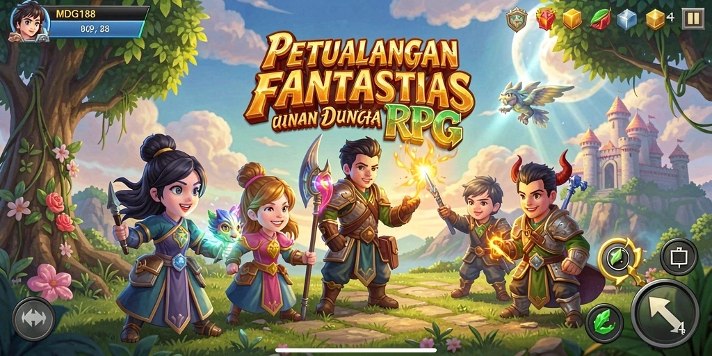 Gameplay RPG yang mendebarkan dengan grafis memukau di MDG188.