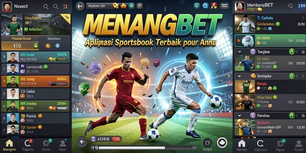 Tampilan menawan dari aplikasi <strong>MENANGBET</strong> saat bertaruh secara langsung.