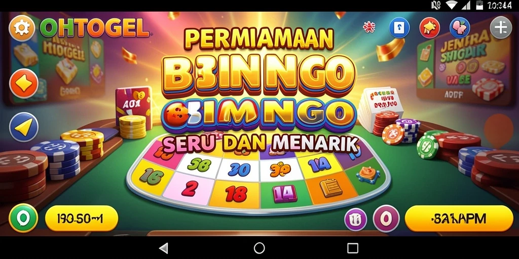 Tampilan gameplay Bingo yang memukau dan interaktif.