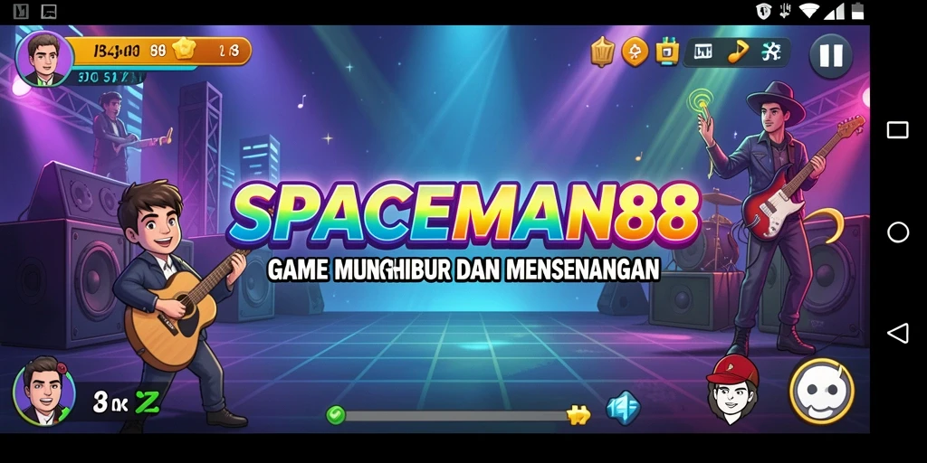 Screenshot dari gameplay <strong>SPACEMAN88</strong> yang menarik dan interaktif.