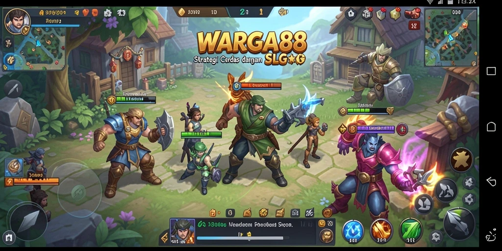 Tampilan gameplay menarik dari WARGA88 yang penuh strategi.