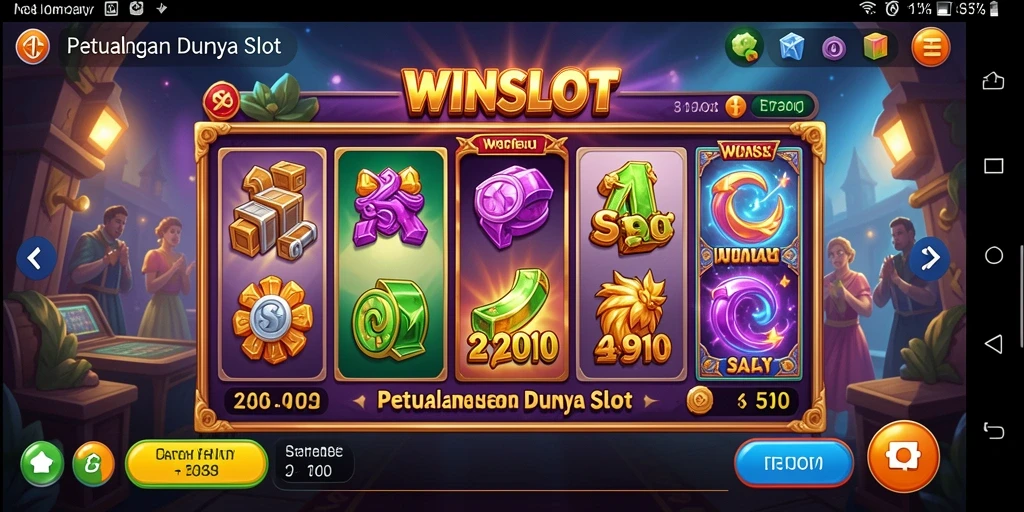 Tangkapan layar gameplay WINSLOT menunjukkan keragaman tema dan grafis yang menakjubkan.